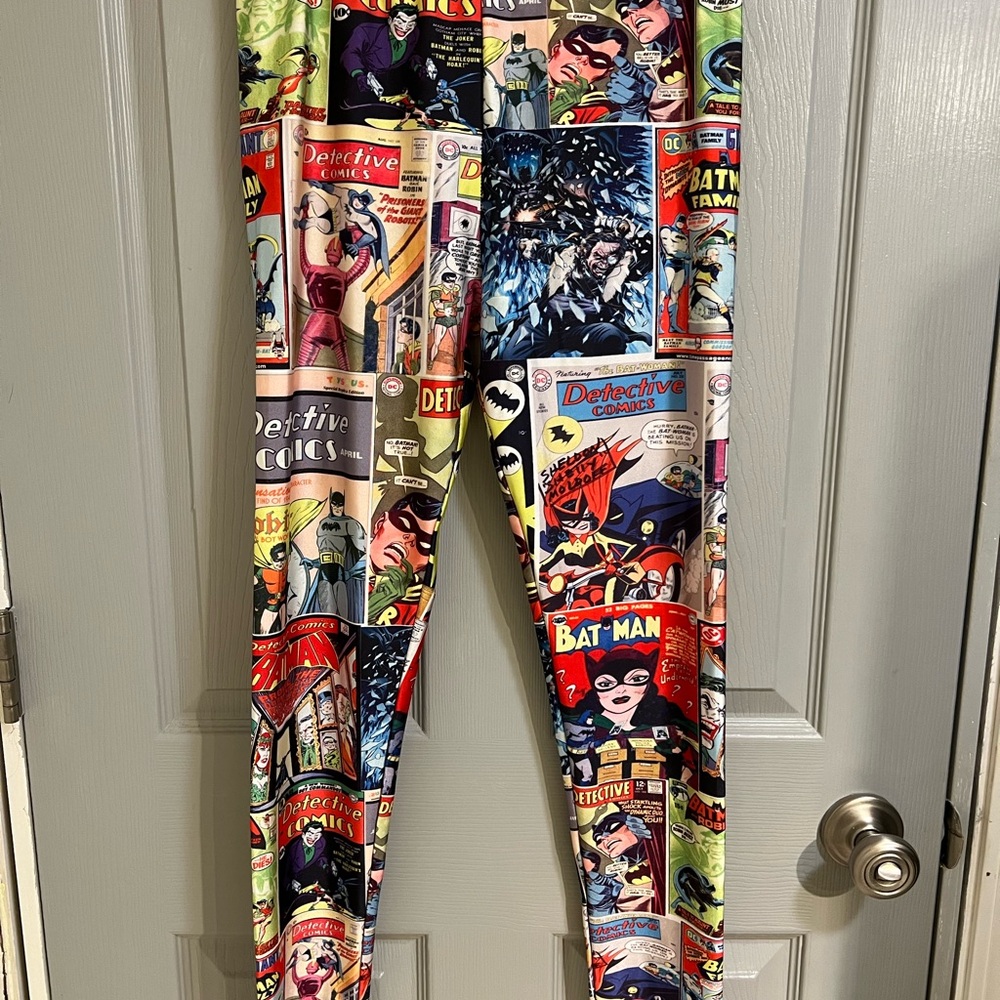 Batman Comics Leggings